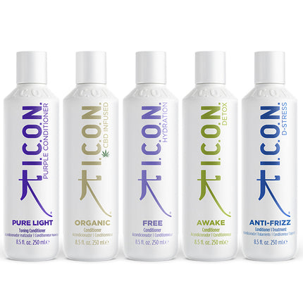 I.C.O.N. conditioner is vegan, dierproefvrij en milieuvriendelijk. Vrij van sulfaten, parabenen en verpakt in 100% gerecyclede verpakking.