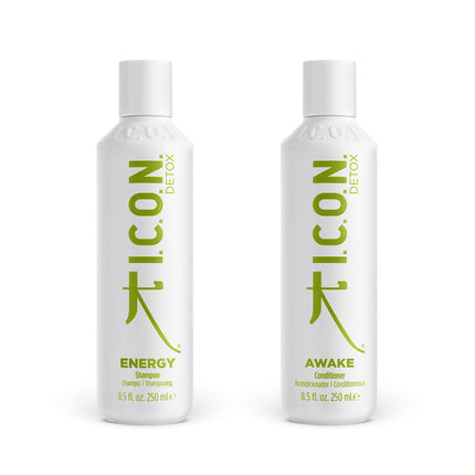 Energy Shampoo 250ml & Awake Conditioner 250ml Duo