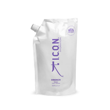 I.C.O.N. Drench Moisturizing Shampoo 1000ml Refill